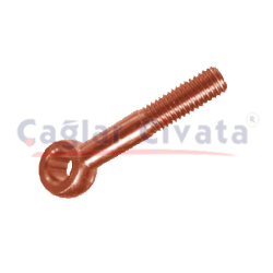 DIN 444 GÖZLÜ CİVATA EYE BOLT GÖZ CİVATALAR BAKIR -Civata.Co