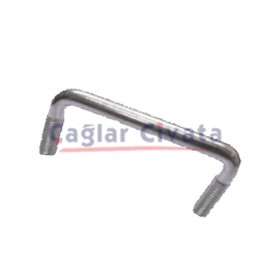 U BOLT CİVATA KISA BOYLU - ÇELİK U BOLT CİVATALAR GALVANİZLİ