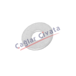 TİTANYUM PUL DÜZ RONDELA GR5 TİTANİUM WASHER DIN 125 -ISO 7089 M8 -Civata.co