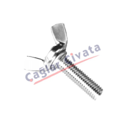 CİVATA-KELEBEK BAŞ KELEBEKLİ CİVATA ÇELİK M5X10